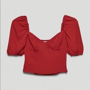Wilfred Red Novella Blouse